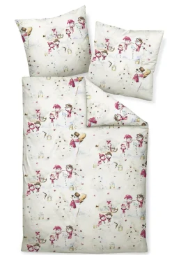 Outlet Bettwäsche DAVOS Biber Bettwäsche|Bettwäsche