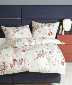 Outlet Bettwäsche DAVOS Biber Bettwäsche|Bettwäsche