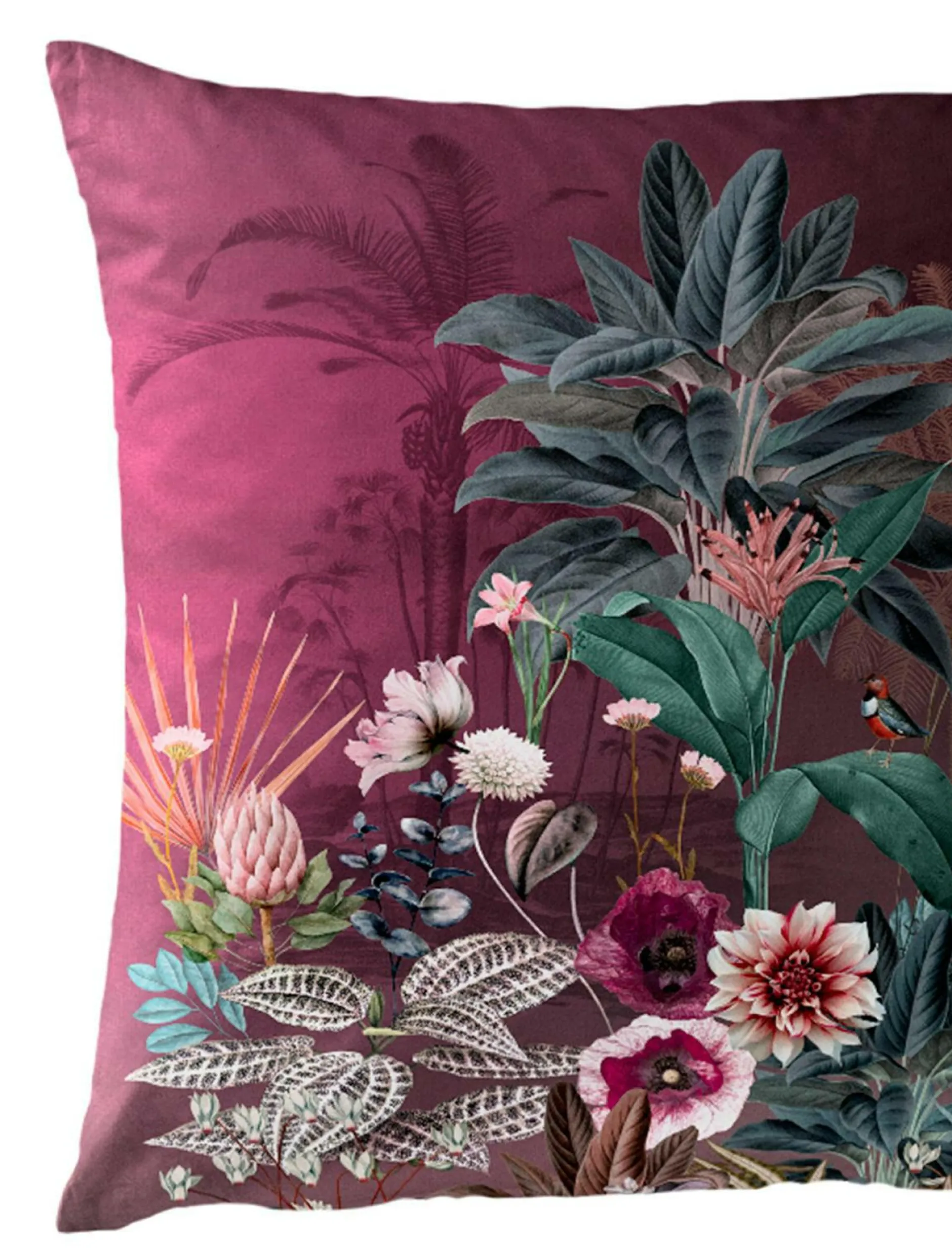 Online Bettwäsche Mako-Satin rubin Bettwäsche|Bettwäsche