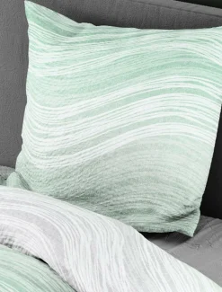 New Bettwäsche Seersucker grün Bettwäsche|Bettwäsche