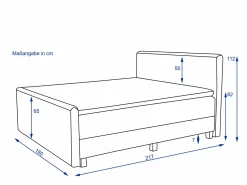 Sale Boxspringbett CHESTER Betten|Boxspringbetten