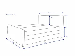 New Boxspringbett ELMIRA Boxspringbetten
