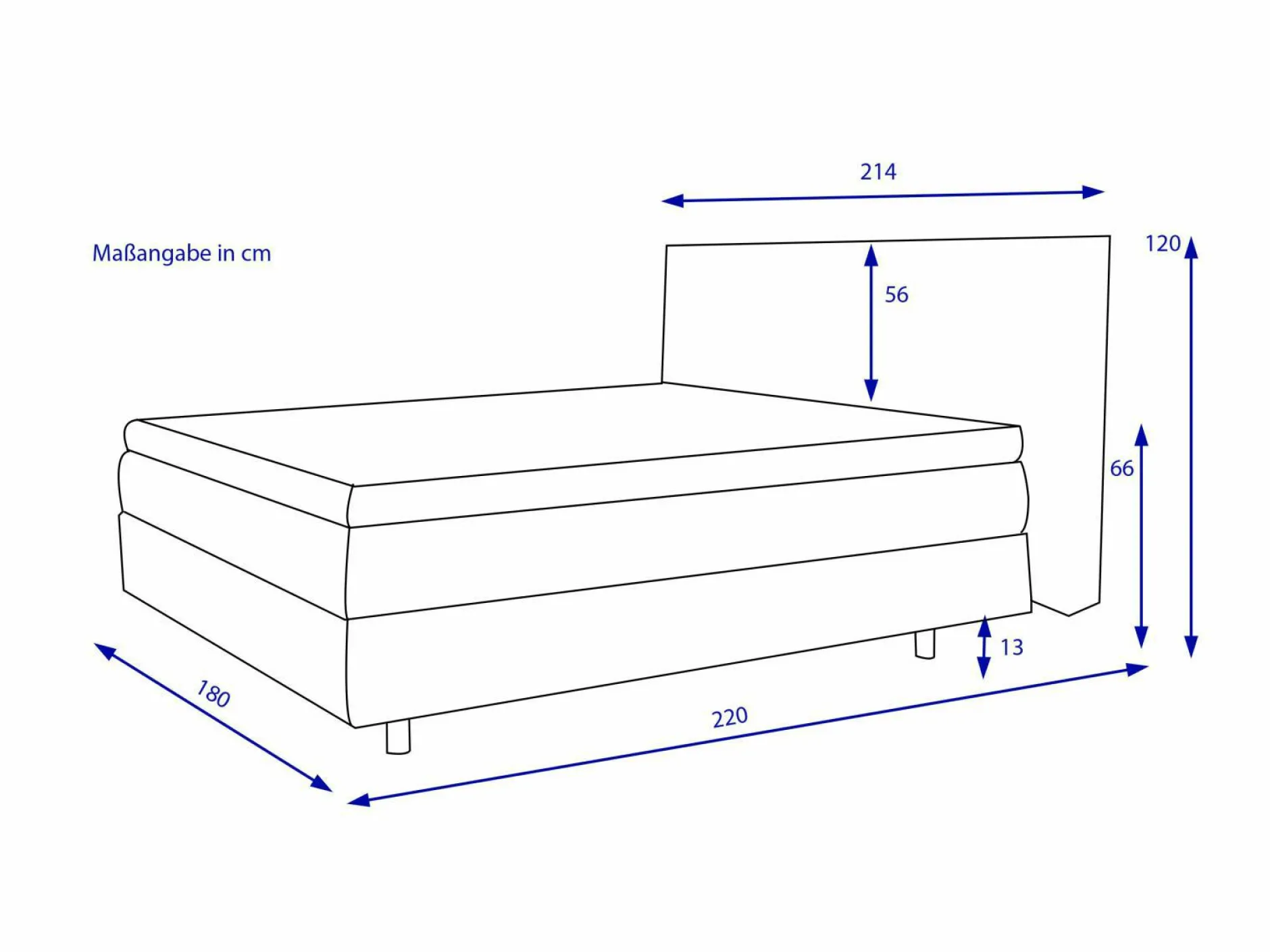 Best Boxspringbett BARELL Betten|Boxspringbetten
