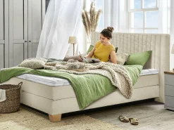 Discount Boxspringbett BILLUND Betten|Boxspringbetten