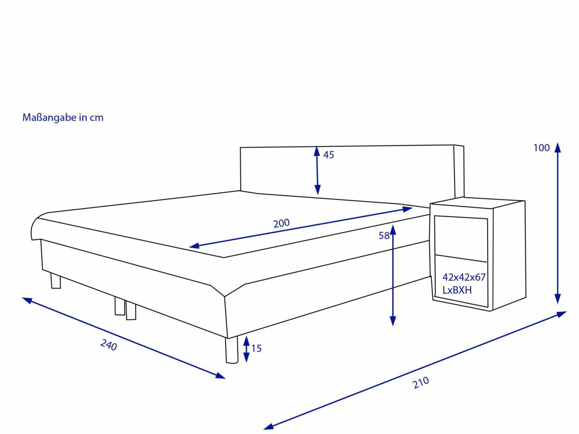 New Boxspringbett BILLUND Betten|Boxspringbetten
