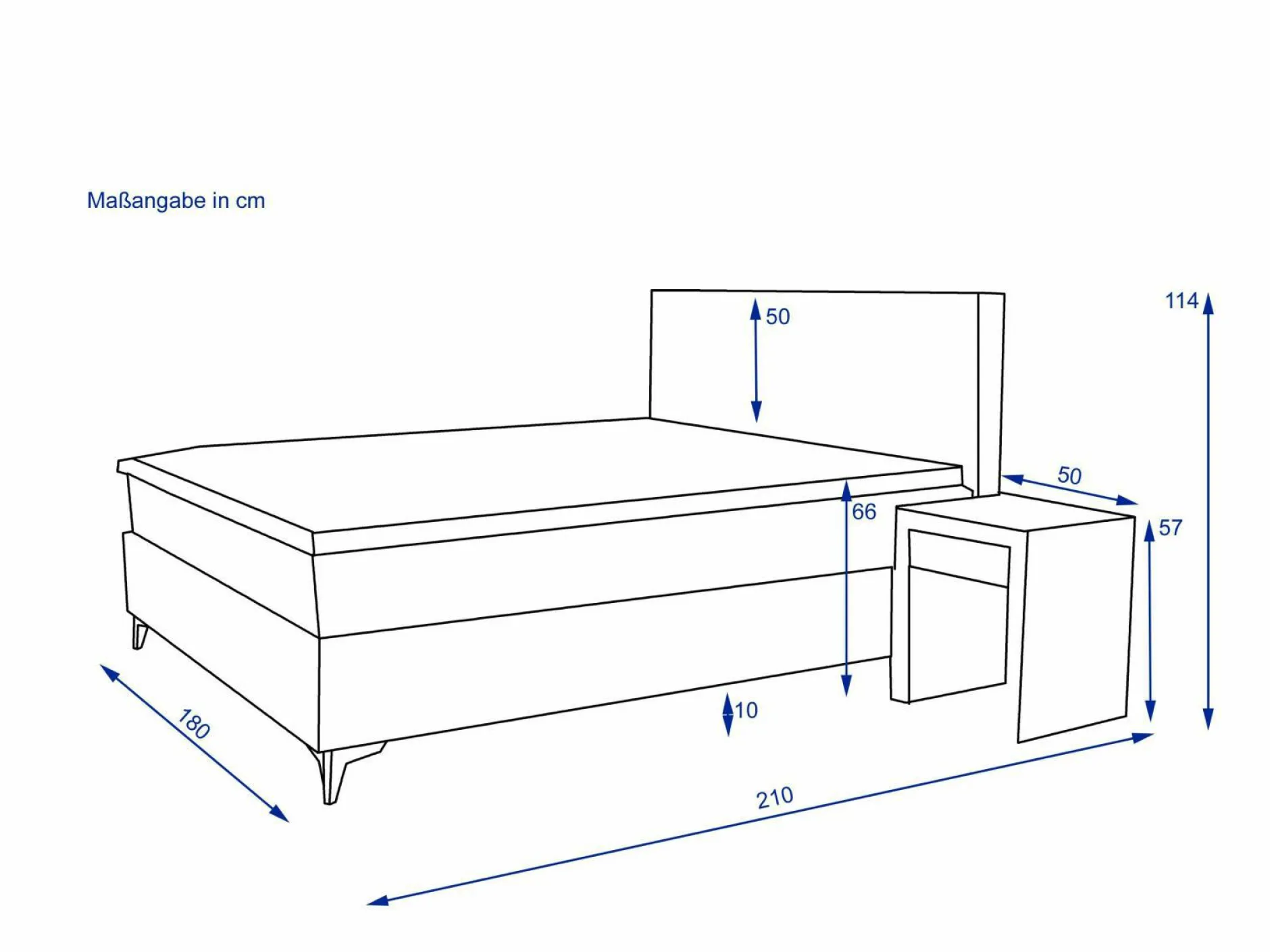 New Boxspringbett SOMO Betten|Boxspringbetten