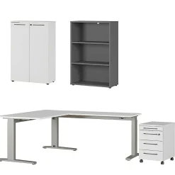 Outlet Bürokombination AGENDA Bürokomplettsets