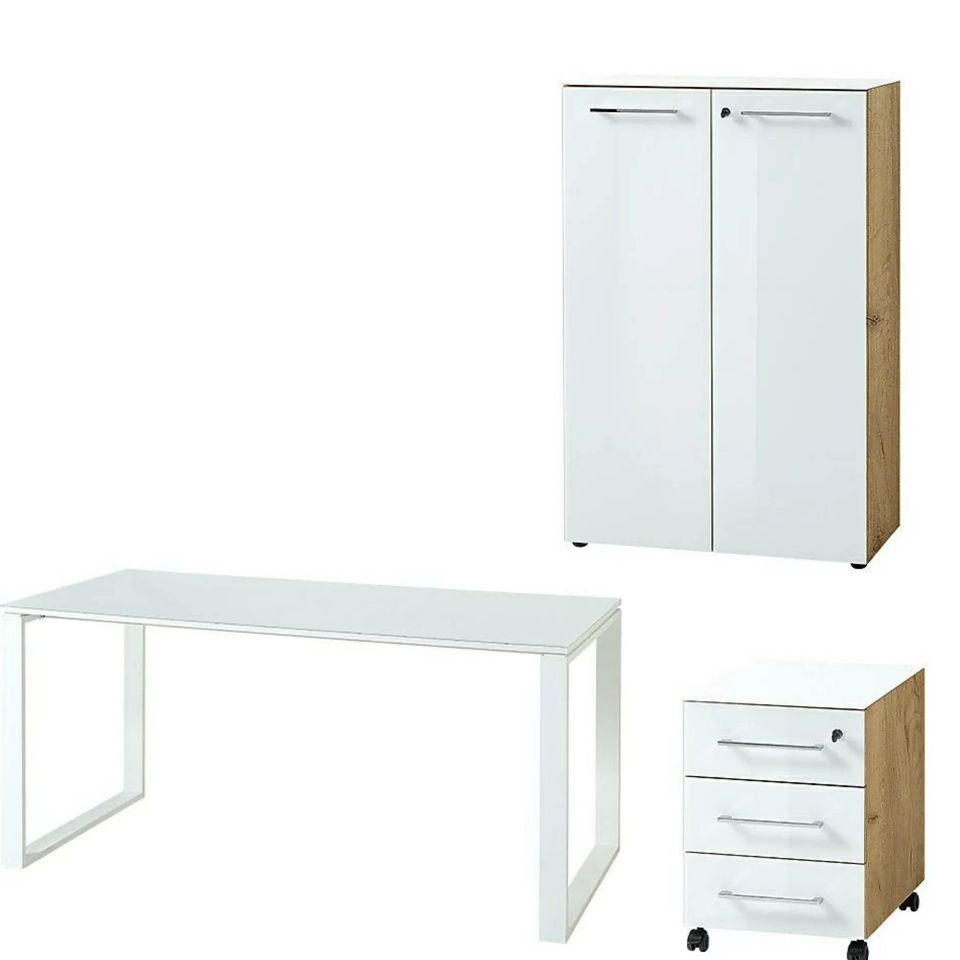 Bürokombination MONTERIA Bürokomplettsets