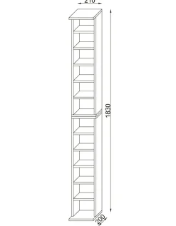 Best CD/DVD Regal BIGOL Büroregale