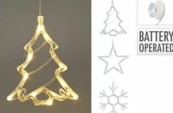 Clearance Christbaumschmuck Hänger Fensterbeleuchtung LED Weihnachtsbeleuchtung|Baumschmuck