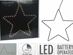 Outlet Christbaumschmuck Hänger Stern LED Weihnachtsbeleuchtung|Baumschmuck