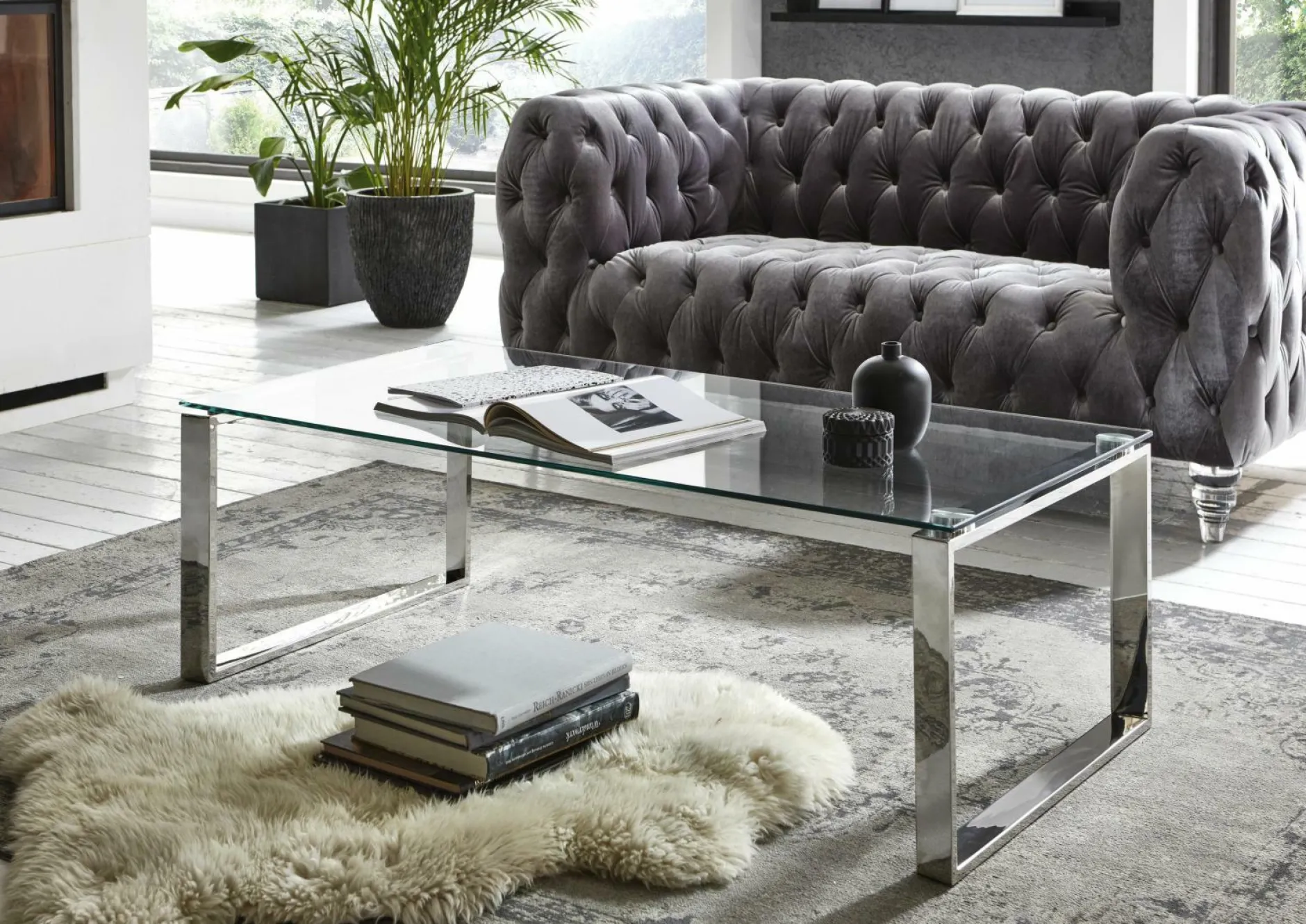 Clearance Couchtisch Edelstahl Couchtische|Couchtische