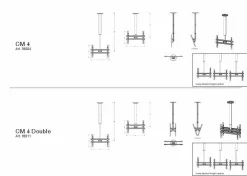 Online Deckenhalterung CM 4 Tv- & Mediamöbel|Tv - & Mediamöbel