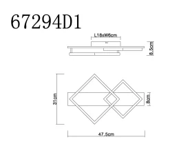 Online Deckenleuchte BEATRIX Deckenleuchten|Dielenleuchten