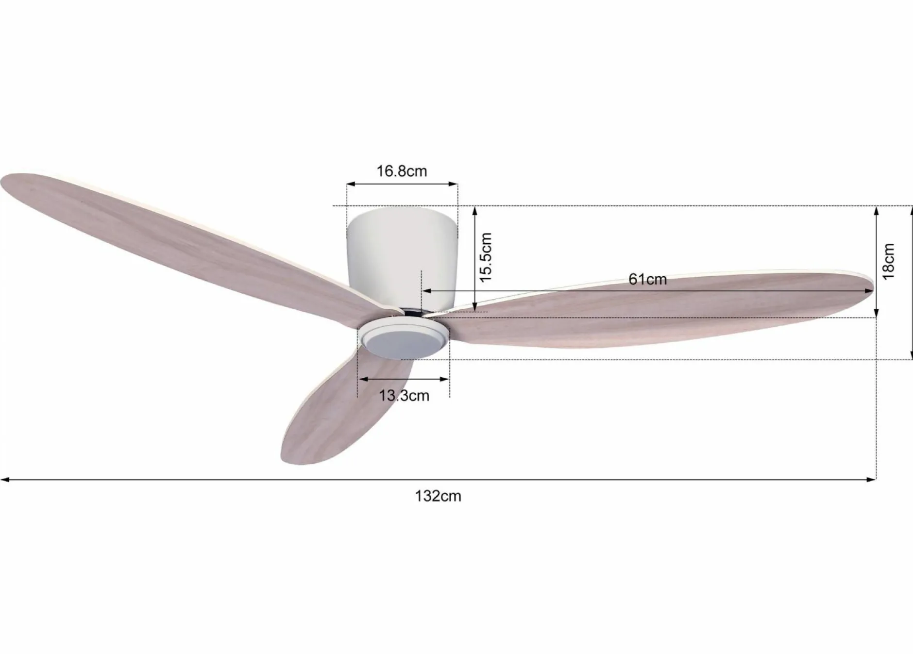 Deckenventilator RADAR CTC Ventilatoren
