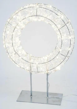 New Drahtkranz LED auf Fuß Weihnachtsbeleuchtung