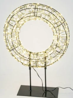 Clearance Drahtkranz LED auf Fuß Weihnachtsbeleuchtung