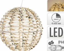 Clearance Drahtkugel GLAMOUR LED Weihnachtsbeleuchtung