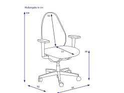 Hot Drehstuhl SITNESS ART Bürostühle|Bürostühle