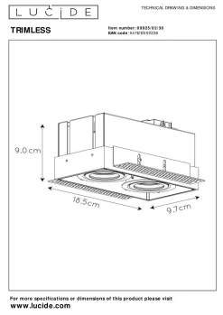 Sale Einbauleuchte TRIMLESS Einbauleuchten