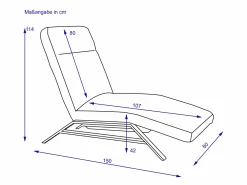 Hot Einzelliege CHRISTIE Liegen