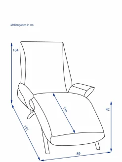 Clearance Einzelliege JOLEEN Liegen