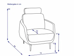 Hot Einzelsessel CHATY Sessel|Einzel- & Loungesessel