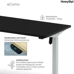 Clearance Elektroschreibtisch eCOMO Schreibtische|Schreibtische