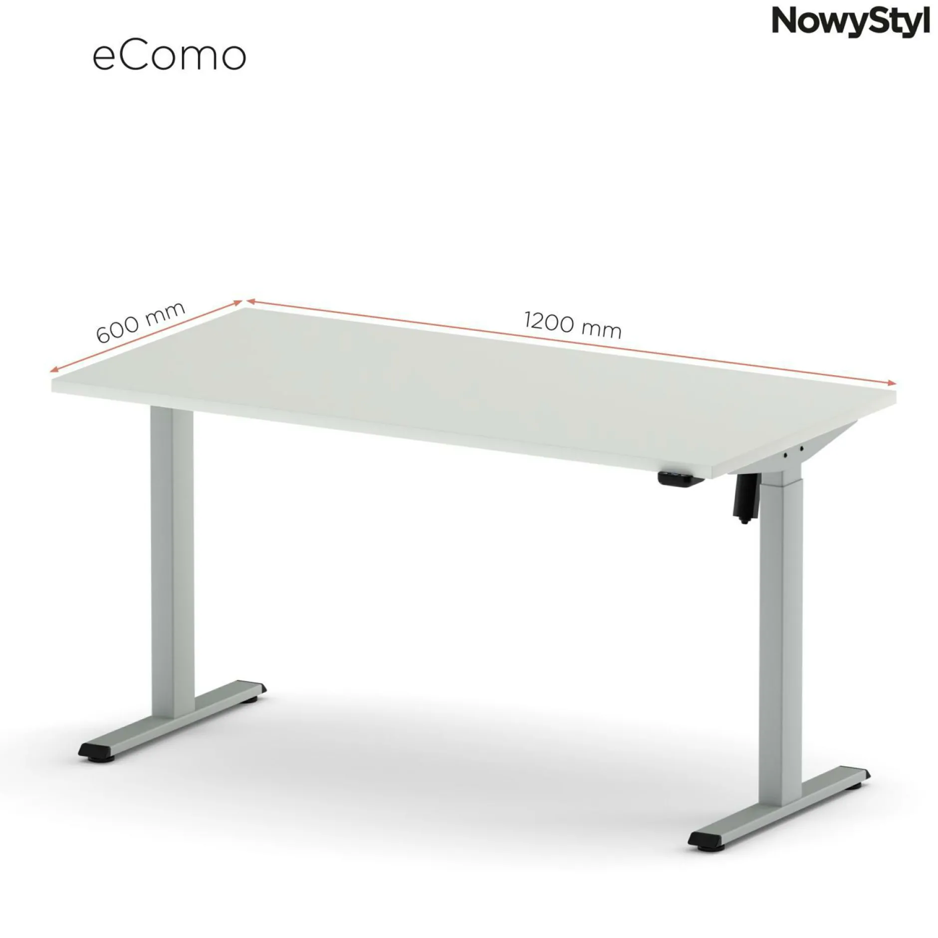 Outlet Elektroschreibtisch eCOMO Schreibtische|Schreibtische