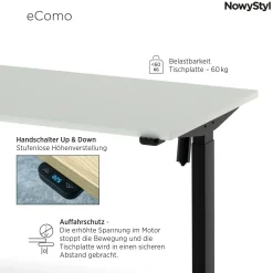 Elektroschreibtisch eCOMO Schreibtische|Schreibtische