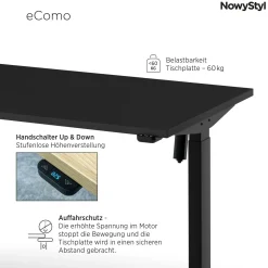 Hot Elektroschreibtisch eCOMO Schreibtische|Schreibtische