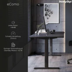 Hot Elektroschreibtisch eCOMO Schreibtische|Schreibtische