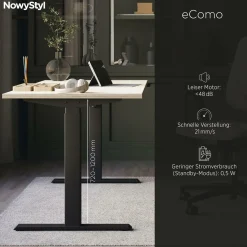 Outlet Elektroschreibtisch eCOMO Schreibtische|Schreibtische