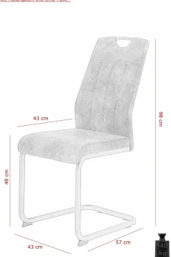 Hot Freischwinger 2er Set Freischwingerstühle