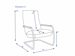 Sale Freischwingersessel JESSY Freischwingerstühle|Einzel- & Loungesessel