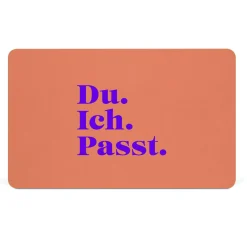 Outlet Frühstücksbrett DU. ICH. PASST Schneidbretter