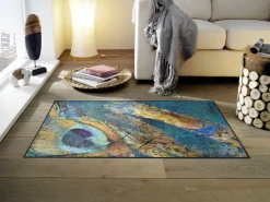 Hot Fußmatte EXOTIC Pavo Fußmatten|Fußmatten