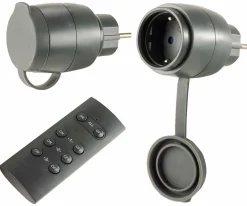 Outlet Funk-Steckdosen-Set 2+1 Zubehör