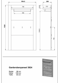 Sale Garderobe CASTERA Garderoben|Garderoben