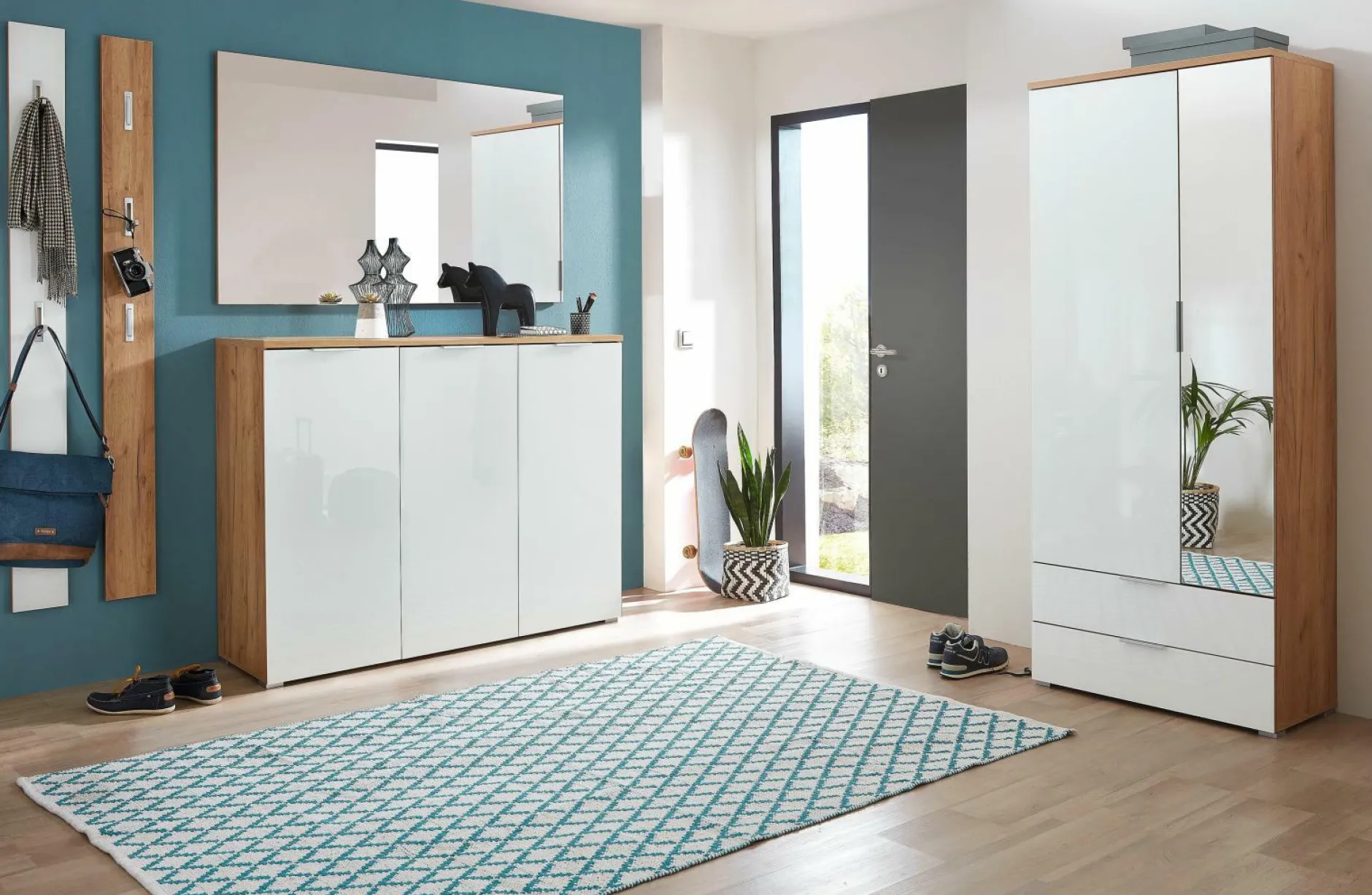 Clearance Garderobenschrank TELDE Garderobenschränke|Schränke