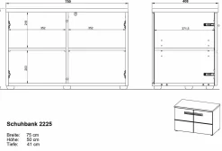 Hot Garderobenset ALEDO Garderoben|Garderoben
