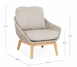 Gartensessel TAMIRES Loungemöbel|Loungemöbel