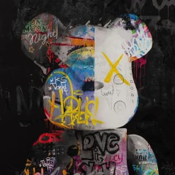 Sale Gemälde COMIC ART TEDDY Originalbilder