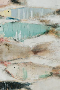 Hot Gemälde FISCHSCHWARM Originalbilder|Bilder