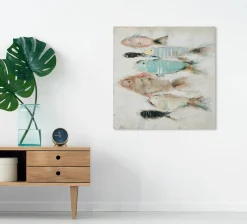 Hot Gemälde FISCHSCHWARM Originalbilder|Bilder