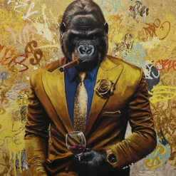 New Gemälde GENTLEMAN STYLE Originalbilder|Bilder