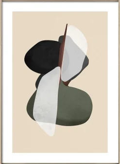 Gerahmtes Bild ABSTRACT IN AND Holzbilder