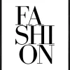 Sale Gerahmtes Bild FASHION Holzbilder