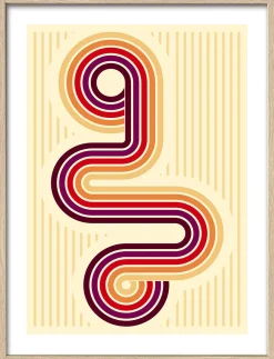 Gerahmtes Bild MODERN VINTAGE Holzbilder