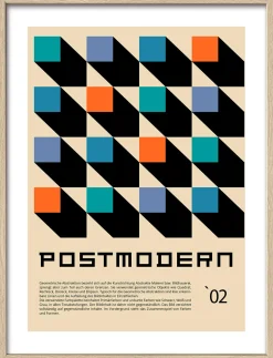 Best Gerahmtes Bild MODERN VINTAGE Holzbilder